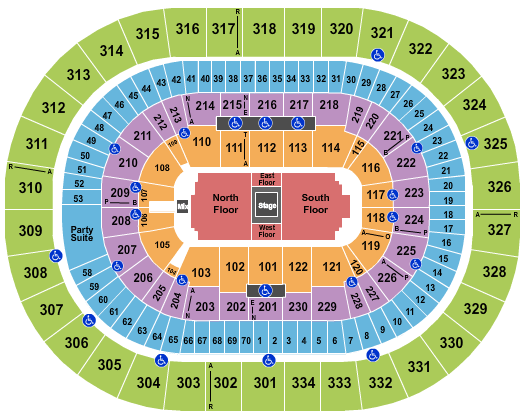 Moda Center Shane Gillis Seating Chart